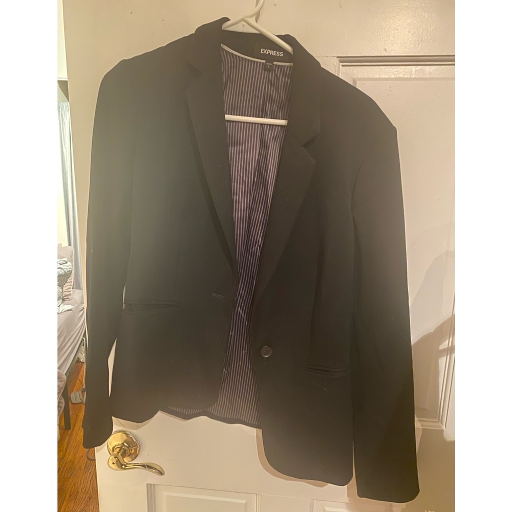 Black express blazer size 6